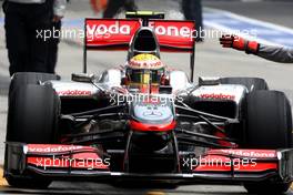 17.04.2010 Shanghai, China,  Lewis Hamilton (GBR), McLaren Mercedes, MP4-25 - Formula 1 World Championship, Rd 4, Chinese Grand Prix, Saturday Practice