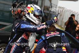 17.04.2010 Shanghai, China,  pole position for Sebastian Vettel (GER), Red Bull Racing - Formula 1 World Championship, Rd 4, Chinese Grand Prix, Saturday Qualifying