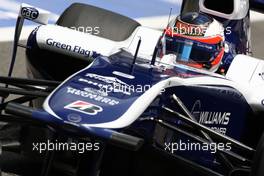 17.04.2010 Shanghai, China,  Rubens Barrichello (BRA), Williams F1 Team, FW32 - Formula 1 World Championship, Rd 4, Chinese Grand Prix, Saturday Practice