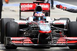 17.04.2010 Shanghai, China,  Jenson Button (GBR), McLaren Mercedes, MP4-25 - Formula 1 World Championship, Rd 4, Chinese Grand Prix, Saturday Practice