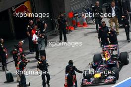 17.04.2010 Shanghai, China,  Sebastian Vettel (GER), Red Bull Racing - Formula 1 World Championship, Rd 4, Chinese Grand Prix, Saturday Practice