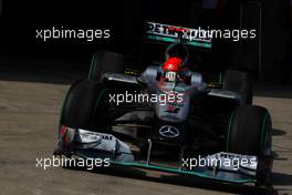 17.04.2010 Shanghai, China,  Michael Schumacher (GER), Mercedes GP Petronas, W01 - Formula 1 World Championship, Rd 4, Chinese Grand Prix, Saturday Qualifying