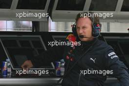 17.04.2010 Shanghai, China,  Christian Horner (GBR), Red Bull Racing, Sporting Director - Formula 1 World Championship, Rd 4, Chinese Grand Prix, Saturday Practice