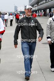 18.04.2010 Shanghai, China,  Michael Schumacher (GER), Mercedes GP Petronas - Formula 1 World Championship, Rd 4, Chinese Grand Prix, Sunday