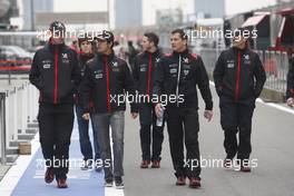 15.04.2010 Shanghai, China,  Nick Wirth (GBR), Technical Director, Virgin Racing, Lucas di Grassi (BRA), Virgin Racing - Formula 1 World Championship, Rd 4, Chinese Grand Prix, Thursday