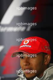 15.04.2010 Shanghai, China,  Lewis Hamilton (GBR), McLaren Mercedes - Formula 1 World Championship, Rd 4, Chinese Grand Prix, Thursday Press Conference