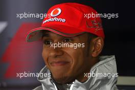 15.04.2010 Shanghai, China,  Lewis Hamilton (GBR), McLaren Mercedes - Formula 1 World Championship, Rd 4, Chinese Grand Prix, Thursday Press Conference