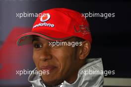 15.04.2010 Shanghai, China,  Lewis Hamilton (GBR), McLaren Mercedes - Formula 1 World Championship, Rd 4, Chinese Grand Prix, Thursday Press Conference