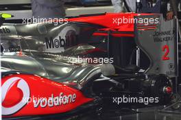 07.05.2010 Barcelona, Spain,  McLaren Rear end of car - Formula 1 World Championship, Rd 5, Spanish Grand Prix, Friday Practice