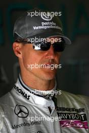 07.05.2010 Barcelona, Spain,  Michael Schumacher (GER), Mercedes GP Petronas - Formula 1 World Championship, Rd 5, Spanish Grand Prix, Friday Practice