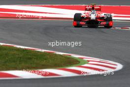 07.05.2010 Barcelona, Spain,  Lucas di Grassi (BRA), Virgin Racing  - Formula 1 World Championship, Rd 5, Spanish Grand Prix, Friday Practice