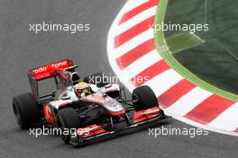 07.05.2010 Barcelona, Spain,  Lewis Hamilton (GBR), McLaren Mercedes, MP4-25 - Formula 1 World Championship, Rd 5, Spanish Grand Prix, Friday Practice