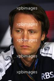 07.05.2010 Barcelona, Spain,  Sam Michael (AUS), WilliamsF1 Team, Technical director - Formula 1 World Championship, Rd 5, Spanish Grand Prix, Friday Press Conference