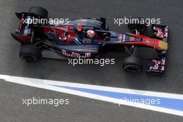 07.05.2010 Barcelona, Spain,  Sébastien Buemi (SUI), Scuderia Toro Rosso - Formula 1 World Championship, Rd 5, Spanish Grand Prix, Friday Practice