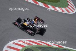 07.05.2010 Barcelona, Spain,  Sebastian Vettel (GER), Red Bull Racing  - Formula 1 World Championship, Rd 5, Spanish Grand Prix, Friday Practice