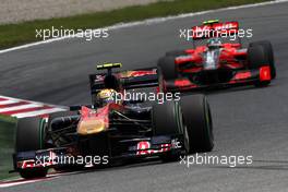 07.05.2010 Barcelona, Spain,  Jaime Alguersuari (ESP), Scuderia Toro Rosso, STR05 - Formula 1 World Championship, Rd 5, Spanish Grand Prix, Friday Practice