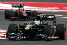 07.05.2010 Barcelona, Spain,  Jarno Trulli (ITA), Lotus F1 Team, T127 - Formula 1 World Championship, Rd 5, Spanish Grand Prix, Friday Practice