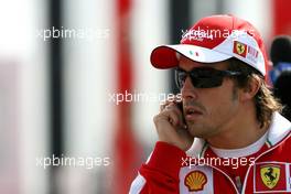07.05.2010 Barcelona, Spain,  Fernando Alonso (ESP), Scuderia Ferrari  - Formula 1 World Championship, Rd 5, Spanish Grand Prix, Friday