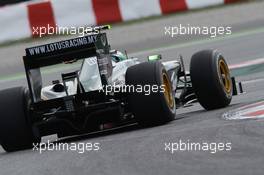 07.05.2010 Barcelona, Spain,  Heikki Kovalainen (FIN), Lotus F1 Team  - Formula 1 World Championship, Rd 5, Spanish Grand Prix, Friday Practice