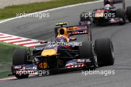 07.05.2010 Barcelona, Spain,  Mark Webber (AUS), Red Bull Racing - Formula 1 World Championship, Rd 5, Spanish Grand Prix, Friday Practice