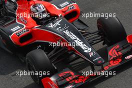 07.05.2010 Barcelona, Spain,  Timo Glock (GER), Virgin Racing VR-01 - Formula 1 World Championship, Rd 5, Spanish Grand Prix, Friday Practice