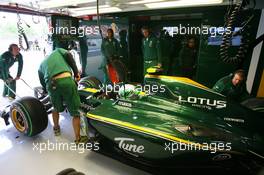 07.05.2010 Barcelona, Spain,  Jarno Trulli (ITA), Lotus F1 Team - Formula 1 World Championship, Rd 5, Spanish Grand Prix, Friday Practice