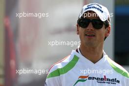07.05.2010 Barcelona, Spain,  Adrian Sutil (GER), Force India F1 Team  - Formula 1 World Championship, Rd 5, Spanish Grand Prix, Friday