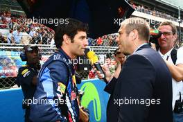 09.05.2010 Barcelona, Spain,  Mark Webber (AUS), Red Bull Racing - Formula 1 World Championship, Rd 5, Spanish Grand Prix, Sunday Pre-Race Grid