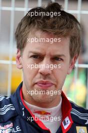 09.05.2010 Barcelona, Spain,  Sebastian Vettel (GER), Red Bull Racing - Formula 1 World Championship, Rd 5, Spanish Grand Prix, Sunday Pre-Race Grid