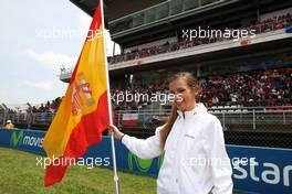 09.05.2010 Barcelona, Spain,  Grid girl - Formula 1 World Championship, Rd 5, Spanish Grand Prix, Sunday Grid Girl