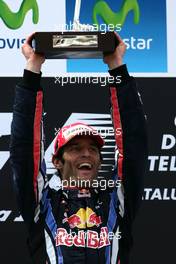 Mark Webber (AUS), Red Bull Racing  - Formula 1 World Championship, Rd 5, Spanish Grand Prix, Sunday Podium