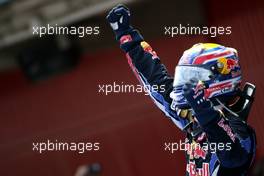 09.05.2010 Barcelona, Spain,  Mark Webber (AUS), Red Bull Racing  - Formula 1 World Championship, Rd 5, Spanish Grand Prix, Sunday Podium
