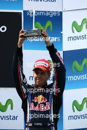 09.05.2010 Barcelona, Spain,  Sebastian Vettel (GER), Red Bull Racing  - Formula 1 World Championship, Rd 5, Spanish Grand Prix, Sunday Podium