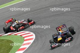 09.05.2010 Barcelona, Spain,  Sebastian Vettel (GER), Red Bull Racing - Formula 1 World Championship, Rd 5, Spanish Grand Prix, Sunday Race