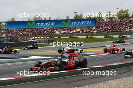09.05.2010 Barcelona, Spain,  Jenson Button (GBR), McLaren Mercedes - Formula 1 World Championship, Rd 5, Spanish Grand Prix, Sunday Race