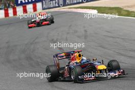 09.05.2010 Barcelona, Spain,  Sebastian Vettel (GER), Red Bull Racing - Formula 1 World Championship, Rd 5, Spanish Grand Prix, Sunday Race