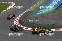 09.05.2010 Barcelona, Spain,  Vitaly Petrov (RUS), Renault F1 Team - Formula 1 World Championship, Rd 5, Spanish Grand Prix, Sunday Race