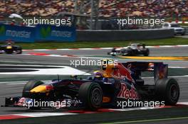 09.05.2010 Barcelona, Spain,  Mark Webber (AUS), Red Bull Racing, RB6 - Formula 1 World Championship, Rd 5, Spanish Grand Prix, Sunday Race
