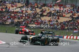 09.05.2010 Barcelona, Spain,  Jarno Trulli (ITA), Lotus F1 Team - Formula 1 World Rd 5, Spanish Grand Prix, Sunday Race