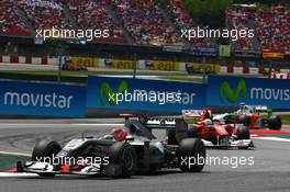 09.05.2010 Barcelona, Spain,  Michael Schumacher (GER), Mercedes GP Petronas - Formula 1 World Championship, Rd 5, Spanish Grand Prix, Sunday Race