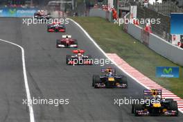09.05.2010 Barcelona, Spain,  Mark Webber (AUS), Red Bull Racing  - Formula 1 World Championship, Rd 5, Spanish Grand Prix, Sunday Race