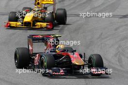 09.05.2010 Barcelona, Spain,  Jaime Alguersuari (ESP), Scuderia Toro Rosso, STR05 - Formula 1 World Championship, Rd 5, Spanish Grand Prix, Sunday Race