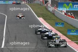 09.05.2010 Barcelona, Spain,  Nico Rosberg (GER), Mercedes GP  - Formula 1 World Championship, Rd 5, Spanish Grand Prix, Sunday Race