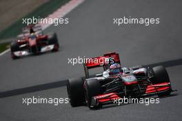 09.05.2010 Barcelona, Spain,  Jenson Button (GBR), McLaren Mercedes, MP4-25 - Formula 1 World Championship, Rd 5, Spanish Grand Prix, Sunday Race