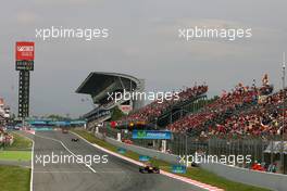 09.05.2010 Barcelona, Spain,  Mark Webber (AUS), Red Bull Racing  - Formula 1 World Championship, Rd 5, Spanish Grand Prix, Sunday Race
