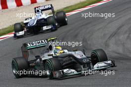 09.05.2010 Barcelona, Spain,  Nico Rosberg (GER), Mercedes GP Petronas - Formula 1 World Championship, Rd 5, Spanish Grand Prix, Sunday Race