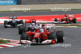 09.05.2010 Barcelona, Spain,  Fernando Alonso (ESP), Scuderia Ferrari - Formula 1 World Championship, Rd 5, Spanish Grand Prix, Sunday Race