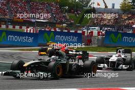 09.05.2010 Barcelona, Spain,  Jarno Trulli (ITA), Lotus F1 Team, T127 - Formula 1 World Championship, Rd 5, Spanish Grand Prix, Sunday Race