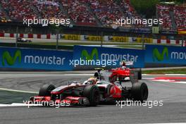 09.05.2010 Barcelona, Spain,  Lewis Hamilton (GBR), McLaren Mercedes - Formula 1 World Championship, Rd 5, Spanish Grand Prix, Sunday Race