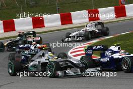 09.05.2010 Barcelona, Spain,  Nico Rosberg (GER), Mercedes GP Petronas - Formula 1 World Championship, Rd 5, Spanish Grand Prix, Sunday Race